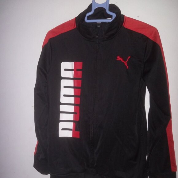 Puma Boys Track Jogger Top - Picture 1 of 6